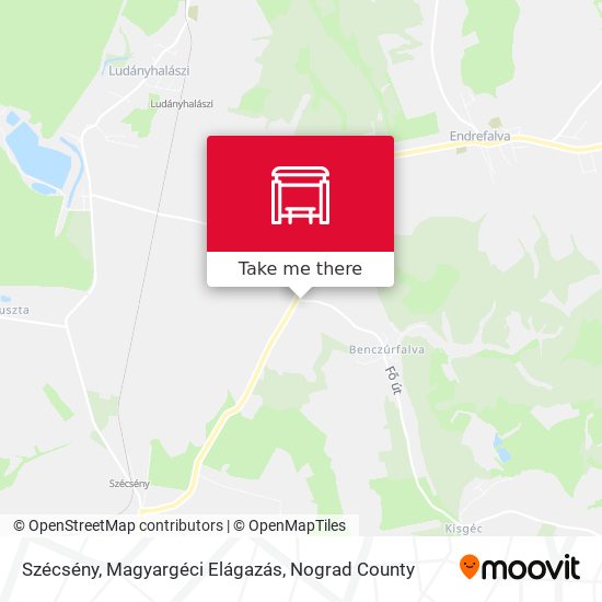Szécsény, Magyargéci Elágazás map