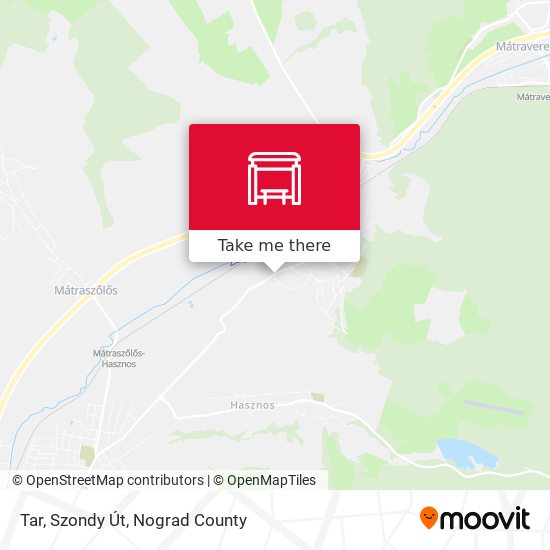 Tar, Szondy Út map