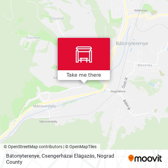 Bátonyterenye, Csengerházai Elágazás map