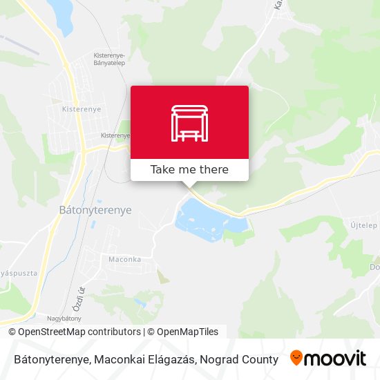 Bátonyterenye, Maconkai Elágazás map