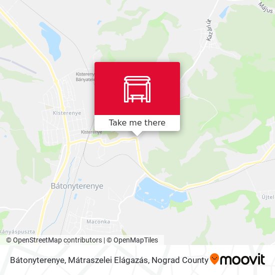 Bátonyterenye, Mátraszelei Elágazás map
