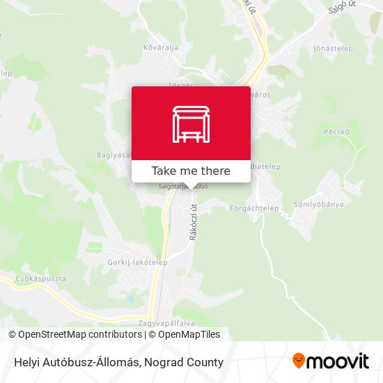 Helyi Autóbusz-Állomás map