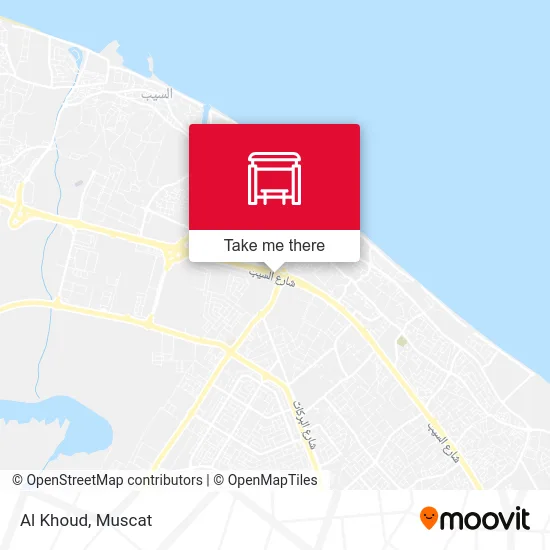 Al Khoud map