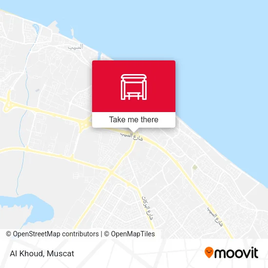 Al Khoud map