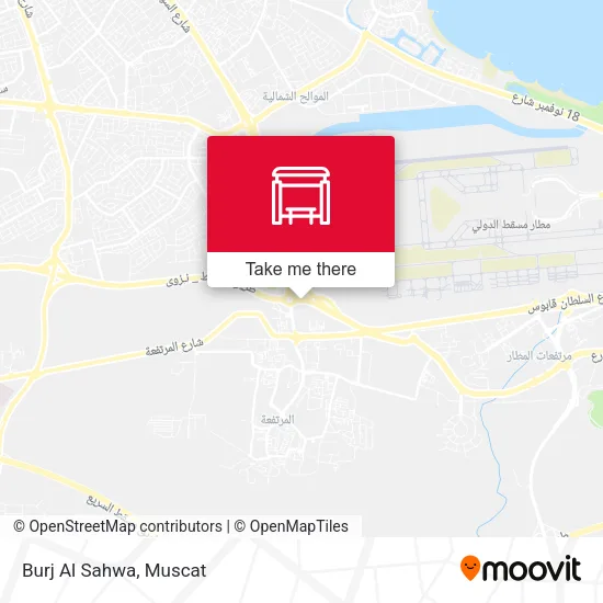 Burj Al Sahwa map