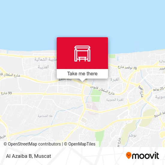 Al Azaiba B map