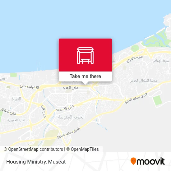Housing Ministry map