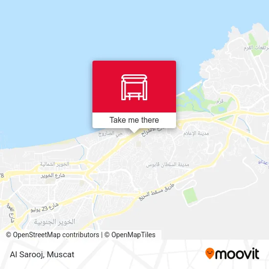 Al Sarooj map