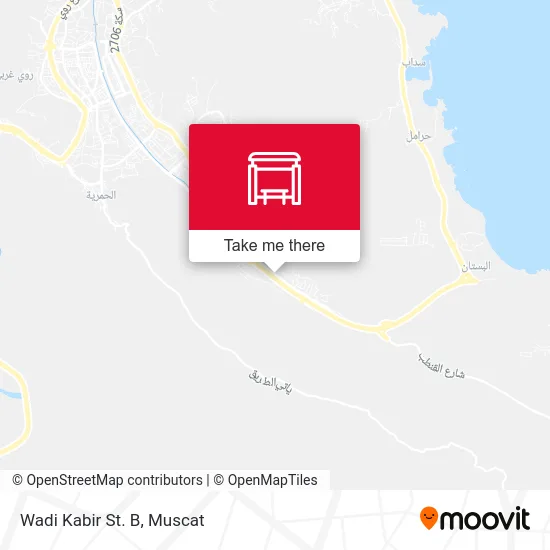 Wadi Kabir St. B map