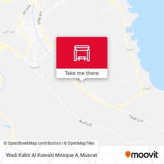 Wadi Kabir Al Kuwaiti Mosque A map