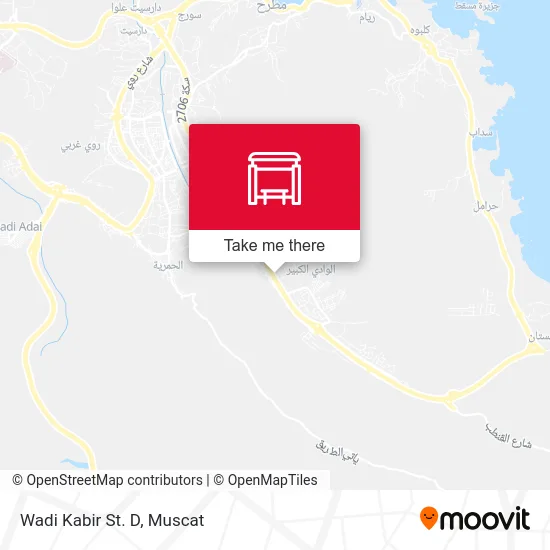 Wadi Kabir St. D map