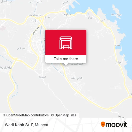 Wadi Kabir St. F map