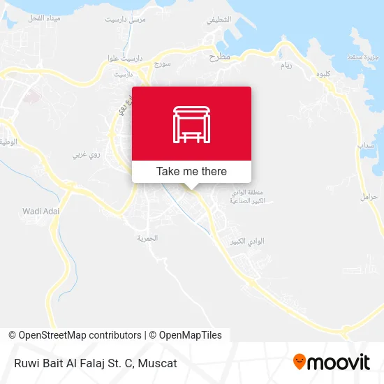 Ruwi Bait Al Falaj St. C map