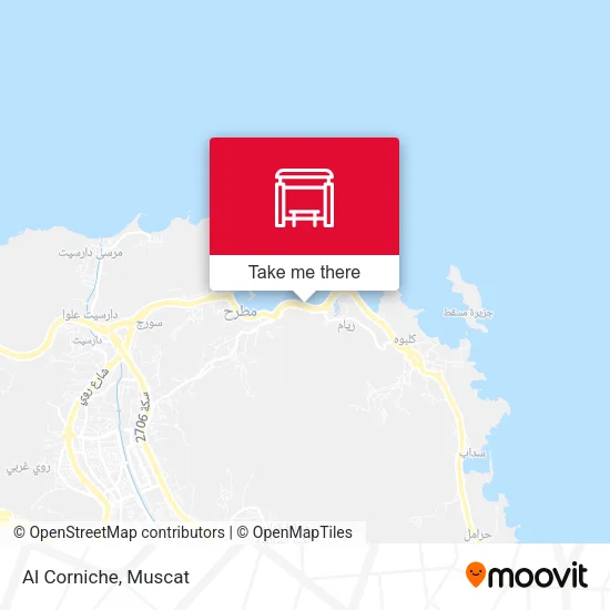 Al Corniche map