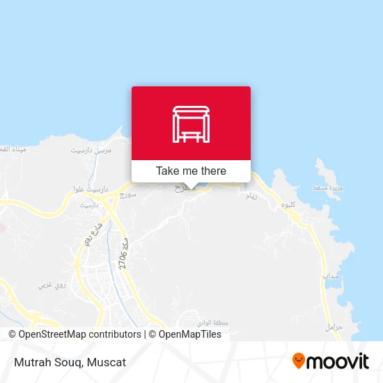 Mutrah Souq map