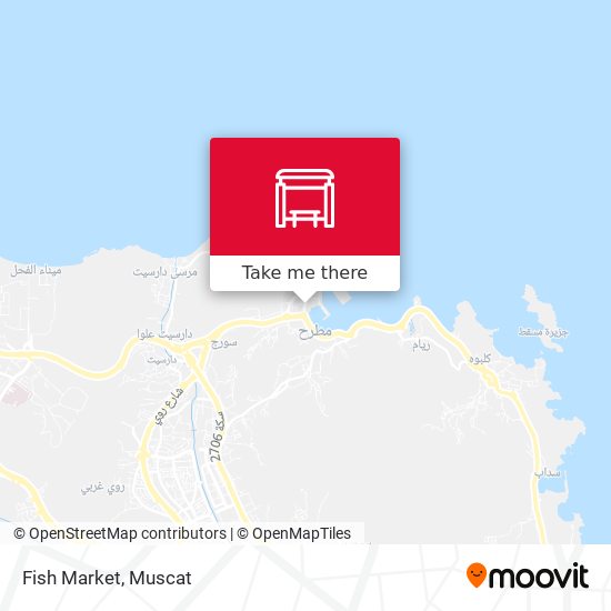 Fish Market map