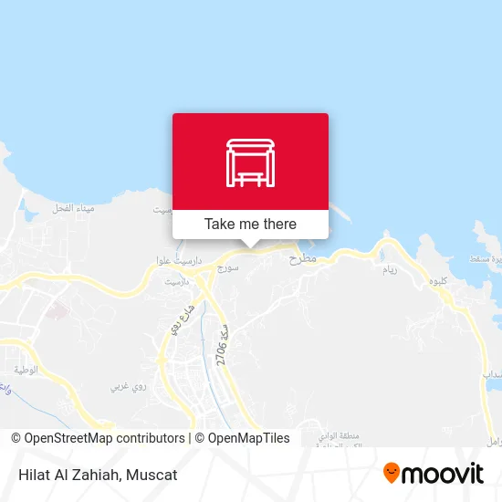 Hilat Al Zahiah map