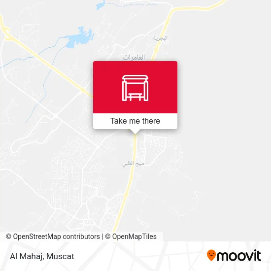 Al Mahaj map
