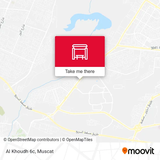 Al Khoudh 6c map