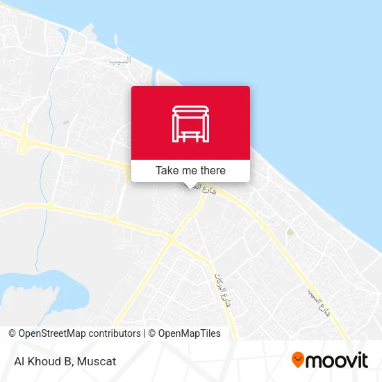 Al Khoud B map