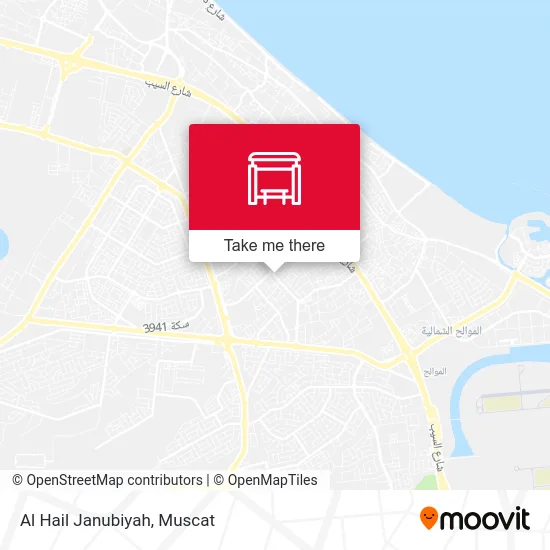 Al Hail Janubiyah map