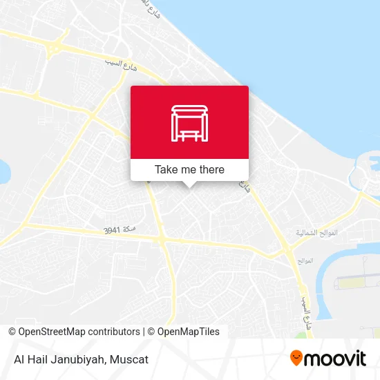 Al Hail Janubiyah map