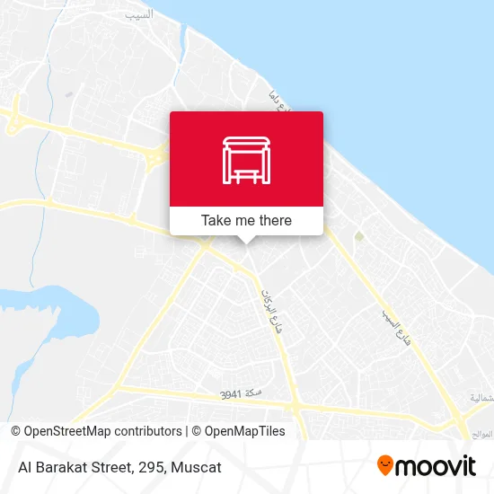 Al Barakat Street, 295 map