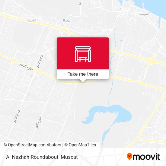 Al Nazhah Roundabout map