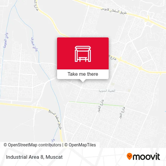 Industrial Area 8 map