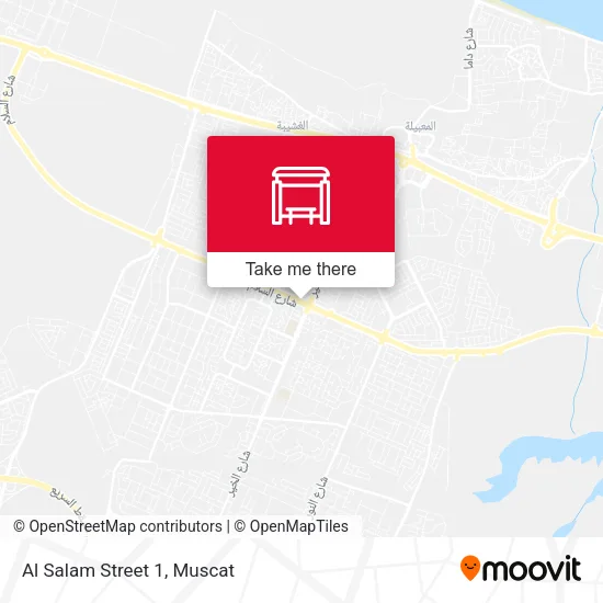 Al Salam Street 1 map