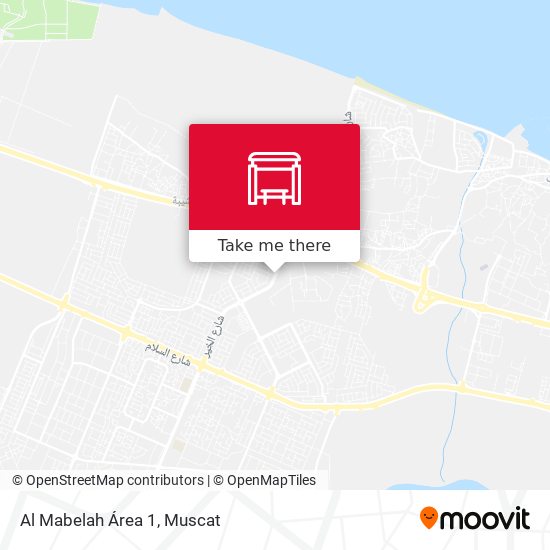 Al Mabelah Área 1 map
