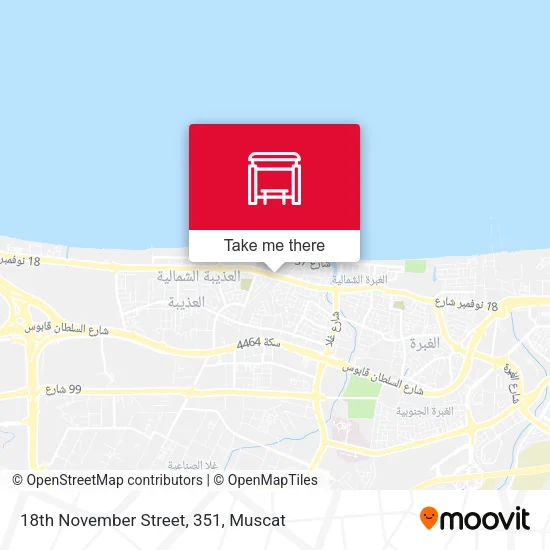 18th November Street, 351 map