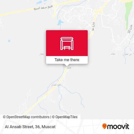 Al Ansab Street, 36 map