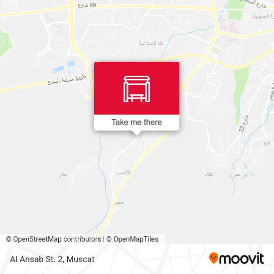 Al Ansab St. 2 map