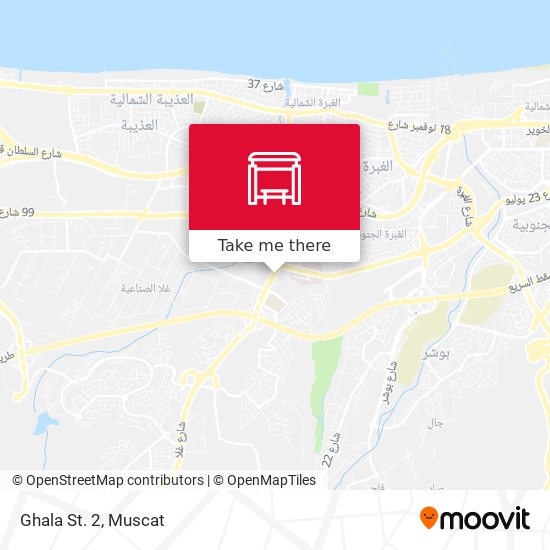 Ghala St. 2 map