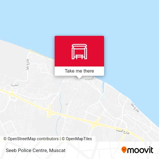 Seeb Police Centre map
