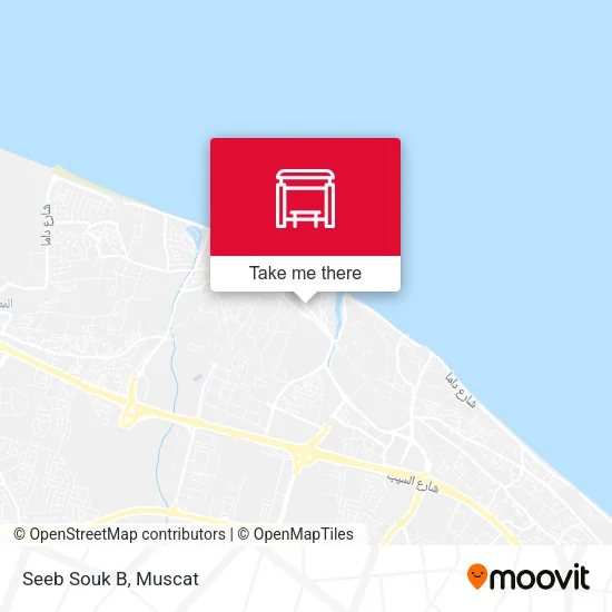 Seeb Souk B map