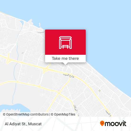 Al Adiyat St. map