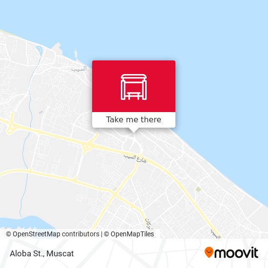 Aloba St. map