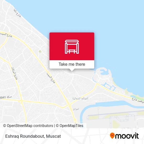 Eshraq Roundabout map