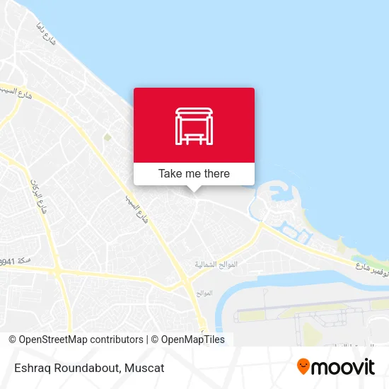 Eshraq Roundabout map