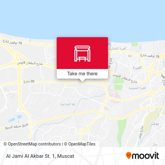 Al Jami Al Akbar St. 1 map