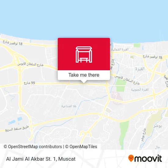Al Jami Al Akbar St. 1 map