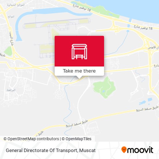 General Directorate Of Transport map