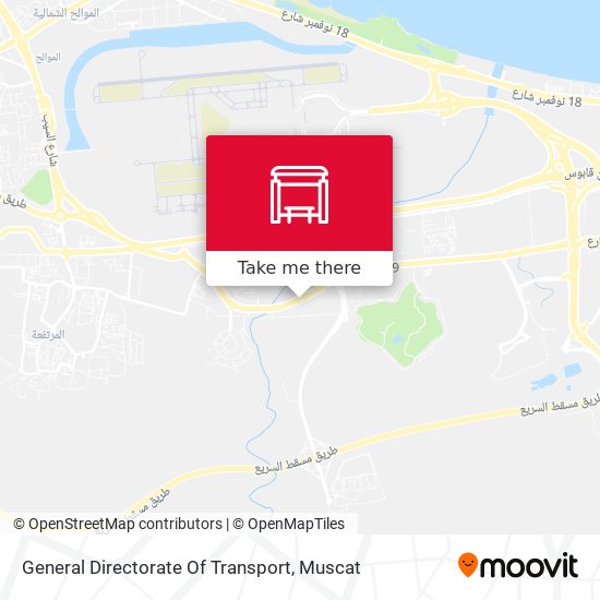 General Directorate Of Transport map