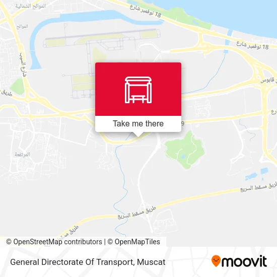 General Directorate Of Transport map