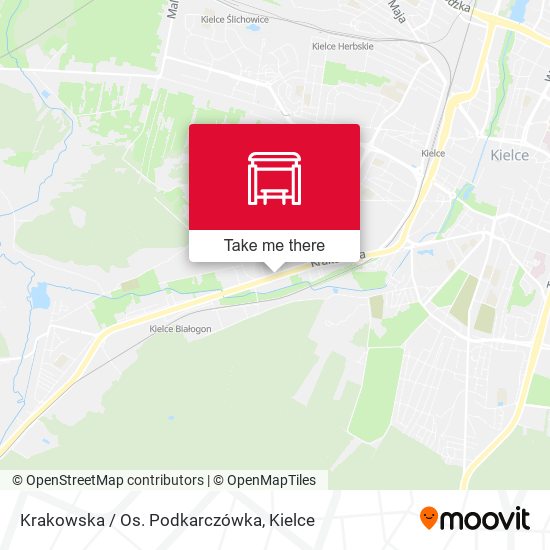 Карта Krakowska / Os. Podkarczówka