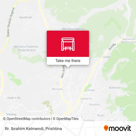 Rr. Ibrahim Kelmendi map