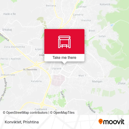 Konviktet map