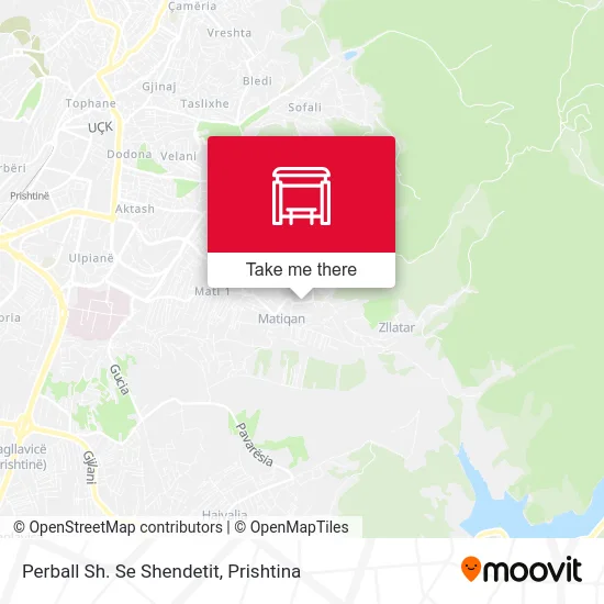 Perball Sh. Se Shendetit map